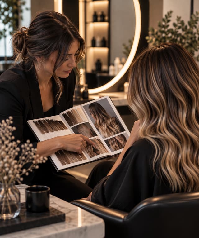 Consulenza Balayage personalizzato