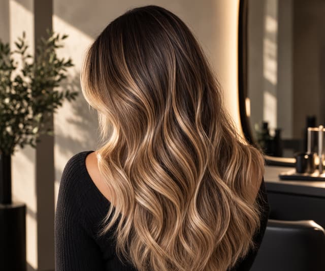 Contouring per capelli lunghi