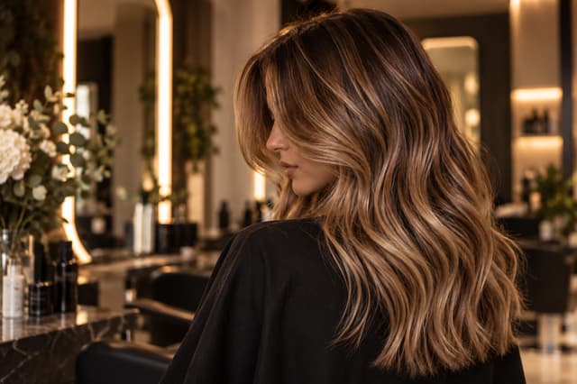 Balayage su lunghezze medie